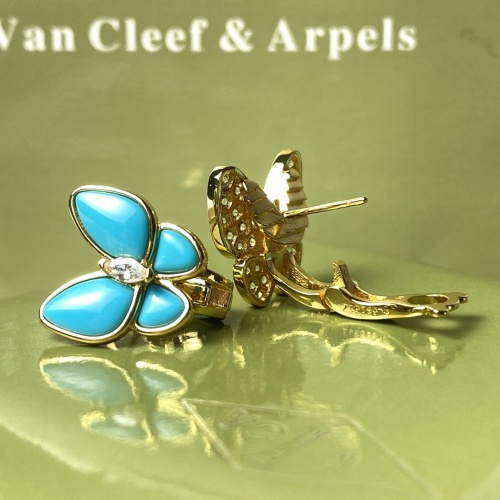 Replica Van Cleef & Arpels Earrings For Women #962475 $39.00 USD for Wholesale