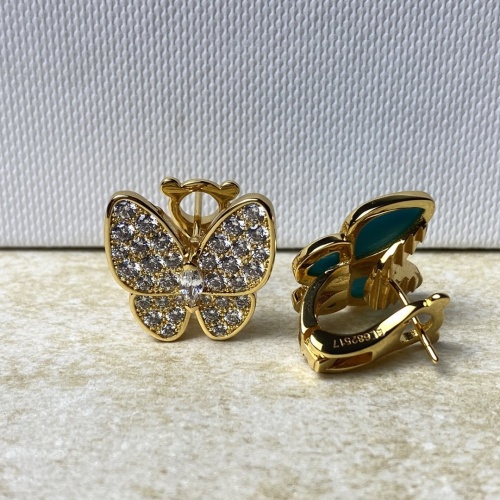 Replica Van Cleef & Arpels Earrings For Women #962475 $39.00 USD for Wholesale