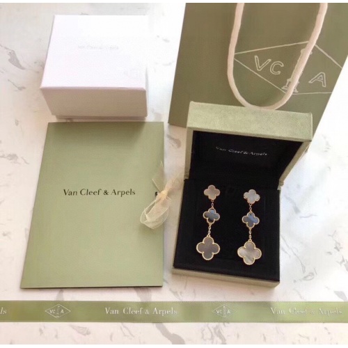 Replica Van Cleef & Arpels Earrings For Women #962477 $45.00 USD for Wholesale