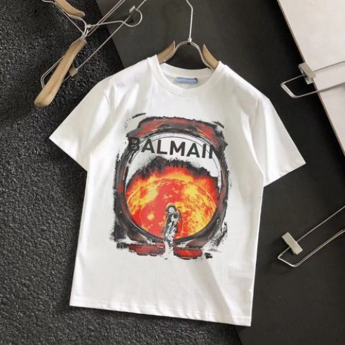 Balmain T-Shirts Short Sleeved For Men #962503