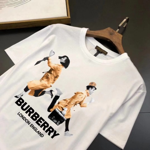 Replica Burberry T-Shirts Short Sleeved For Men #962528 $29.00 USD for Wholesale