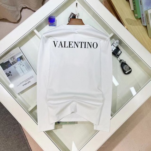 Replica Valentino T-Shirts Long Sleeved For Men #962540 $38.00 USD for Wholesale