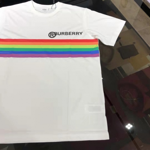 Replica Burberry T-Shirts Short Sleeved For Men #962600 $42.00 USD for Wholesale