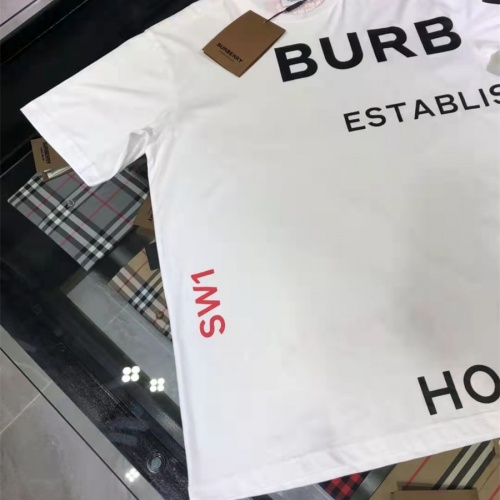 Replica Burberry T-Shirts Short Sleeved For Women #962613 $42.00 USD for Wholesale