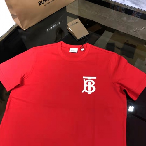 Replica Burberry T-Shirts Short Sleeved For Men #962653 $42.00 USD for Wholesale