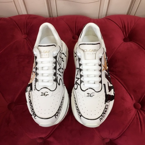 Replica Dolce & Gabbana D&G Casual Shoes For Women #962756 $118.00 USD for Wholesale