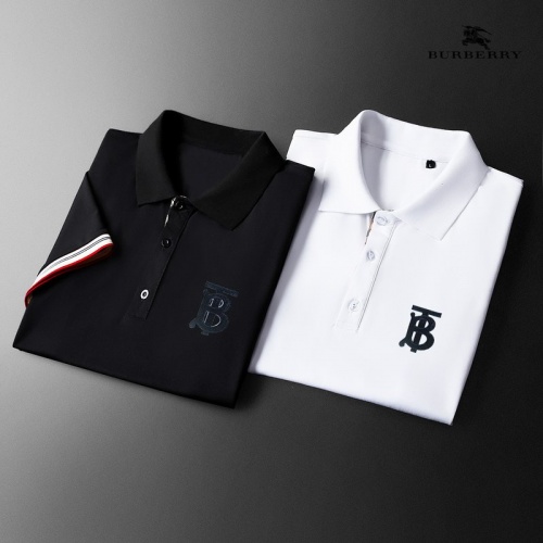 Replica Burberry T-Shirts Short Sleeved For Men #962947 $38.00 USD for Wholesale