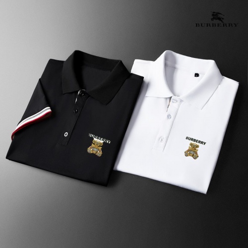 Replica Burberry T-Shirts Short Sleeved For Men #962958 $38.00 USD for Wholesale