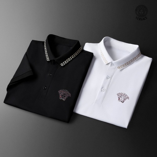 Replica Versace T-Shirts Short Sleeved For Men #962964 $38.00 USD for Wholesale