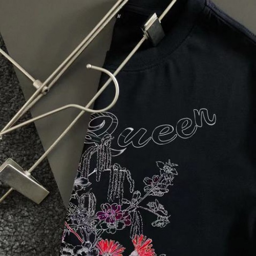 Replica Alexander McQueen T-shirts Short Sleeved For Men #963021 $29.00 USD for Wholesale