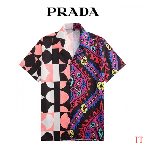 Prada Shirts Short Sleeved For Men #963062