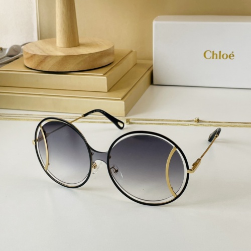 Chloe AAA Quality Sunglasses #963066 $56.00 USD, Wholesale Replica Chloe AAA Quality Sunglasses