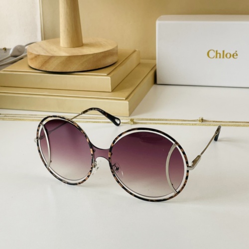 Chloe AAA Quality Sunglasses #963068 $56.00 USD, Wholesale Replica Chloe AAA Quality Sunglasses
