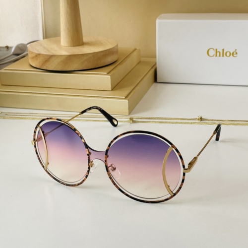 Chloe AAA Quality Sunglasses #963070 $56.00 USD, Wholesale Replica Chloe AAA Quality Sunglasses