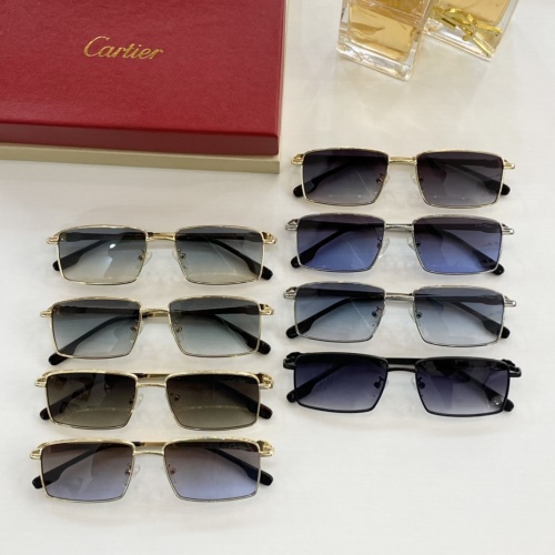 Replica Cartier AAA Quality Sunglassess #963076 $45.00 USD for Wholesale
