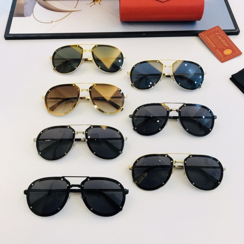 Replica Cartier AAA Quality Sunglassess #963083 $52.00 USD for Wholesale