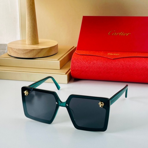 Cartier AAA Quality Sunglassess #963092 $56.00 USD, Wholesale Replica Cartier AAA Quality Sunglassess