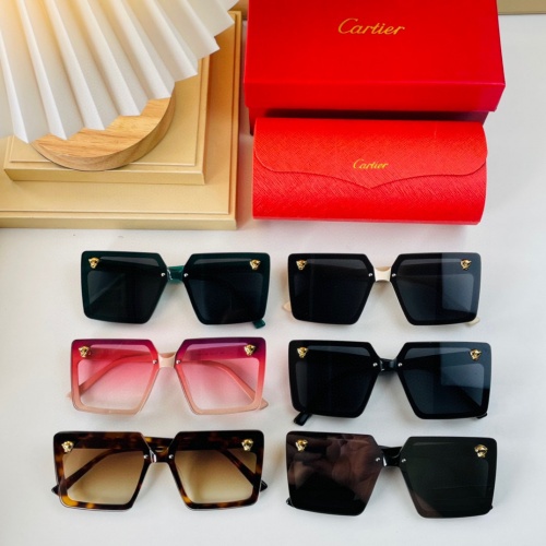 Replica Cartier AAA Quality Sunglassess #963092 $56.00 USD for Wholesale