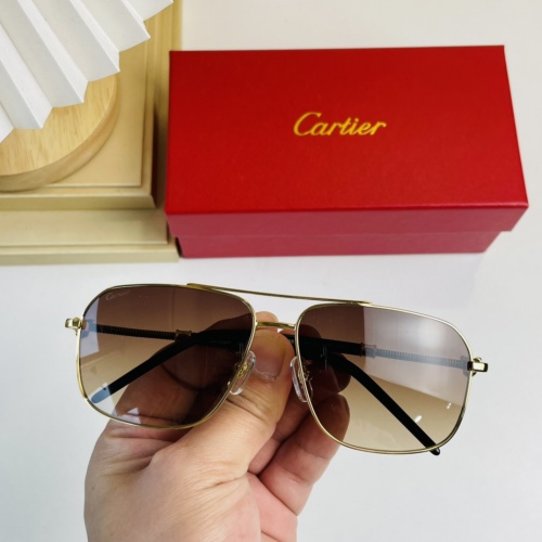 Cartier AAA Quality Sunglassess #963098 $60.00 USD, Wholesale Replica Cartier AAA Quality Sunglassess