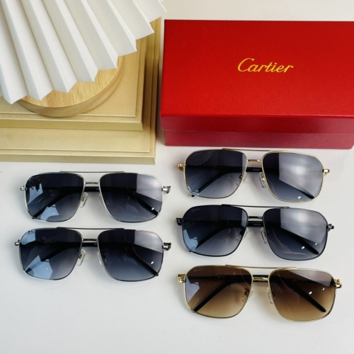 Replica Cartier AAA Quality Sunglassess #963098 $60.00 USD for Wholesale