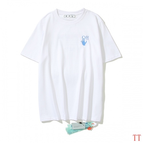 Off-White T-Shirts Short Sleeved For Unisex #963189 $29.00 USD, Wholesale Replica Off-White T-Shirts