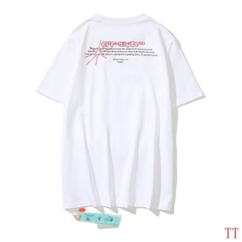 Replica Off-White T-Shirts Short Sleeved For Unisex #963206 $29.00 USD for Wholesale