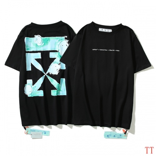 Replica Off-White T-Shirts Short Sleeved For Unisex #963207 $29.00 USD for Wholesale