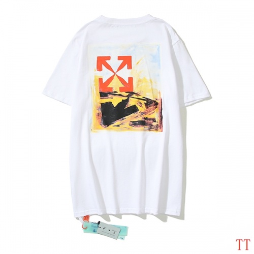 Off-White T-Shirts Short Sleeved For Unisex #963217 $29.00 USD, Wholesale Replica Off-White T-Shirts