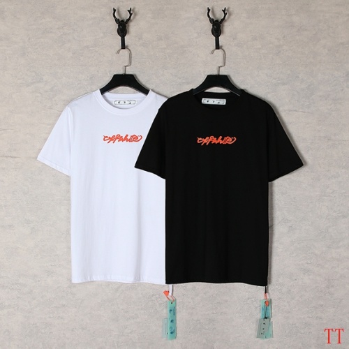 Replica Off-White T-Shirts Short Sleeved For Unisex #963217 $29.00 USD for Wholesale