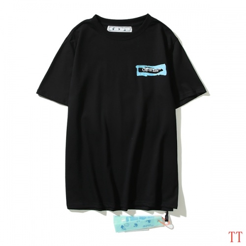 Replica Off-White T-Shirts Short Sleeved For Unisex #963218 $29.00 USD for Wholesale