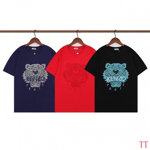 Replica Kenzo T-Shirts Short Sleeved For Unisex #963243 $34.00 USD for Wholesale