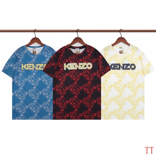Replica Kenzo T-Shirts Short Sleeved For Unisex #963247 $32.00 USD for Wholesale