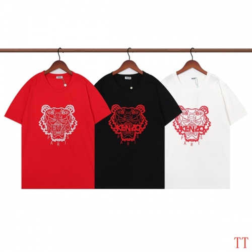 Replica Kenzo T-Shirts Short Sleeved For Unisex #963249 $32.00 USD for Wholesale