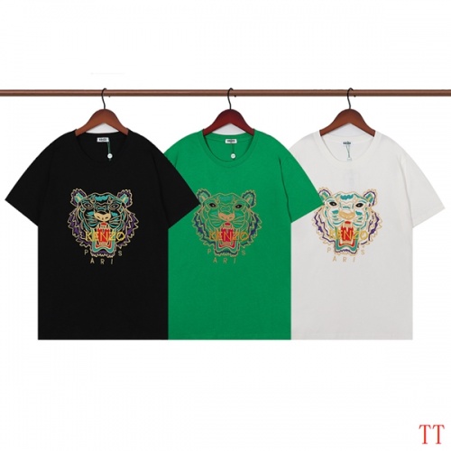 Replica Kenzo T-Shirts Short Sleeved For Unisex #963256 $34.00 USD for Wholesale