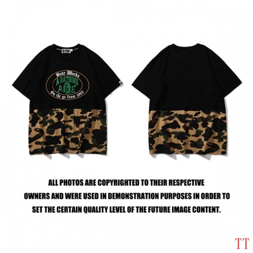 Replica Bape T-Shirts Short Sleeved For Men #963389 $27.00 USD for Wholesale