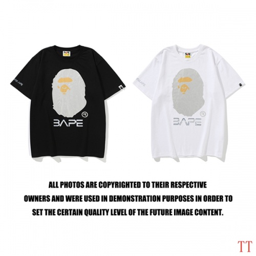 Replica Bape T-Shirts Short Sleeved For Men #963400 $32.00 USD for Wholesale