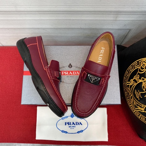 Prada Leather Shoes For Men #963459