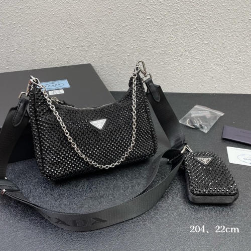 Prada AAA Quality Messeger Bags For Women #963604