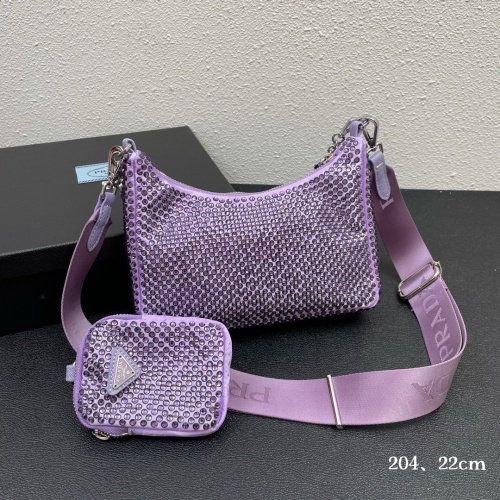 Replica Prada AAA Quality Messeger Bags For Women #963608 $96.00 USD for Wholesale