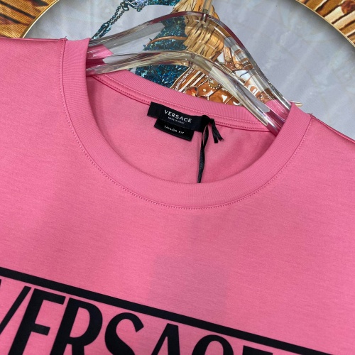 Replica Versace T-Shirts Short Sleeved For Unisex #963830 $60.00 USD for Wholesale