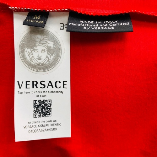 Replica Versace T-Shirts Short Sleeved For Unisex #963882 $60.00 USD for Wholesale