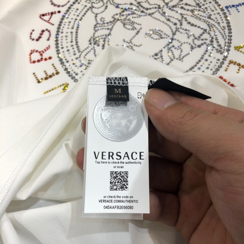 Replica Versace T-Shirts Short Sleeved For Unisex #963940 $64.00 USD for Wholesale