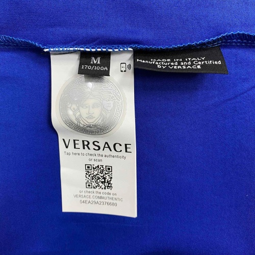 Replica Versace T-Shirts Short Sleeved For Unisex #963946 $64.00 USD for Wholesale