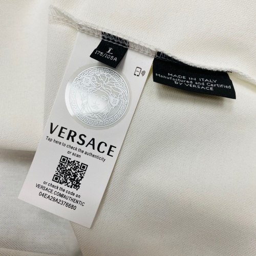 Replica Versace T-Shirts Short Sleeved For Men #963955 $64.00 USD for Wholesale