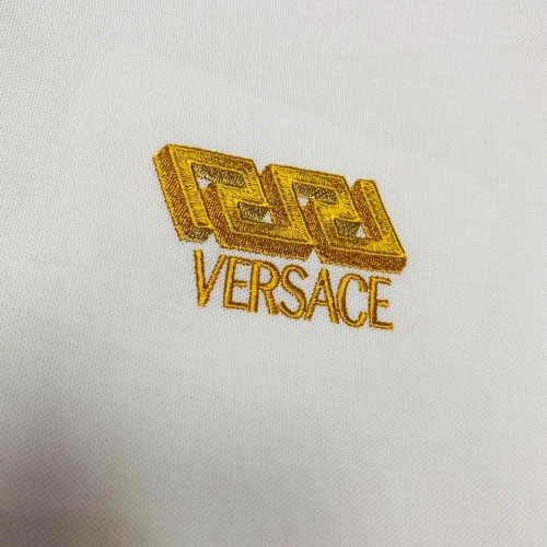 Replica Versace T-Shirts Short Sleeved For Men #963957 $64.00 USD for Wholesale