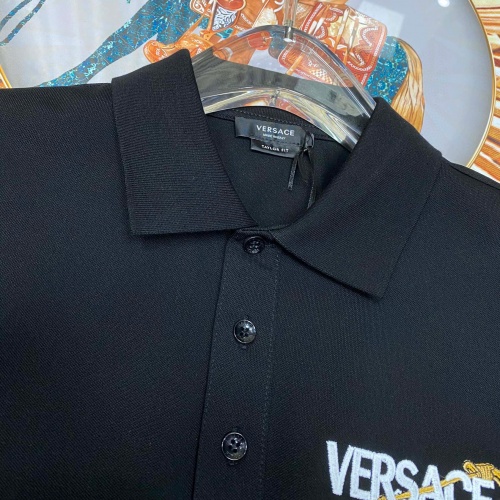 Replica Versace T-Shirts Short Sleeved For Men #963958 $64.00 USD for Wholesale
