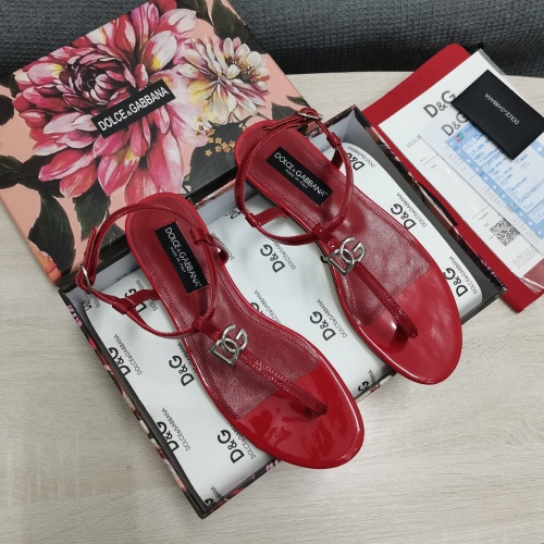 Replica Dolce&Gabbana D&G Sandal For Women #964039 $108.00 USD for Wholesale