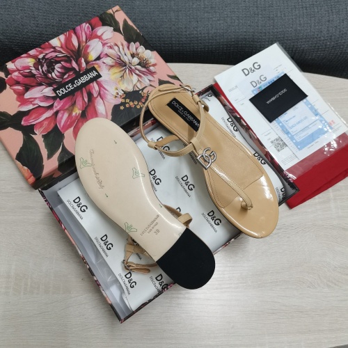 Replica Dolce&Gabbana D&G Sandal For Women #964043 $108.00 USD for Wholesale