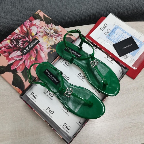 Replica Dolce&Gabbana D&G Sandal For Women #964044 $108.00 USD for Wholesale