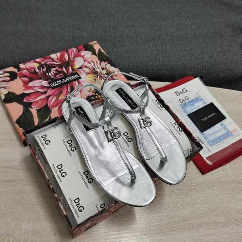 Replica Dolce&Gabbana D&G Sandal For Women #964045 $108.00 USD for Wholesale